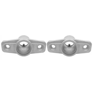 2PCS Boat Rowlock Socket Cast Aluminum 21MM Oarlock Shank Socket Pipe Base - Picture 1 of 6