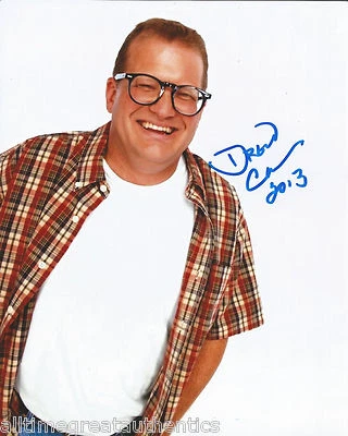 TV HOST THE PRICE IS RIGHT DREW CAREY SIGNED 8X10 PHOTO W/COA PROOF SHOW CBS C - Image 1 of 2