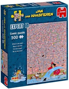 New Jumbo Jigsaw Puzzle 500 Pieces 1110100031 van Haasteren Where is the leak? - Picture 1 of 2