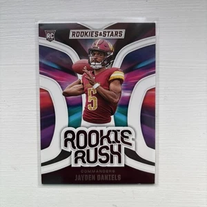 Jayden Daniels 2024 Panini Rookies and Stars #RR-JDS Rookie Rush Commanders RC - Picture 1 of 2