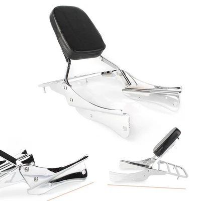 For 01-08 Honda Shadow Spirit VT750DC 1x Backrest Sissy Bar Luggage Rack - Image 1 of 4
