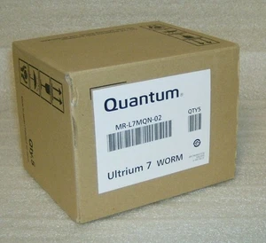 (Paquete de 5) Cartucho de datos de cinta de respaldo Quantum MR-L7MQN-02 LTO Ultrium-7 WORM -abierto - Imagen 1 de 2