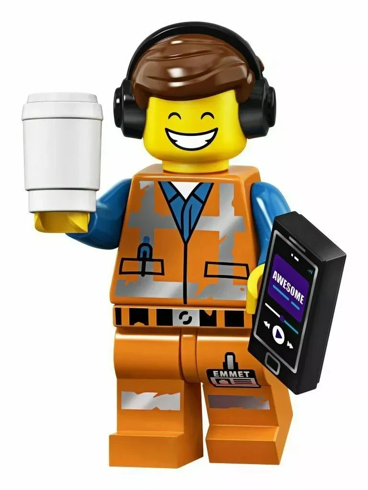 The LEGO Movie 2 Series 71023 Minifigure Awesome Remix Emmet - Image 1 of 1
