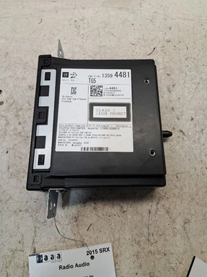 Receptor de radio estéreo, 13598660 2015 Srx Sku#4294898 Foto 1 de 4