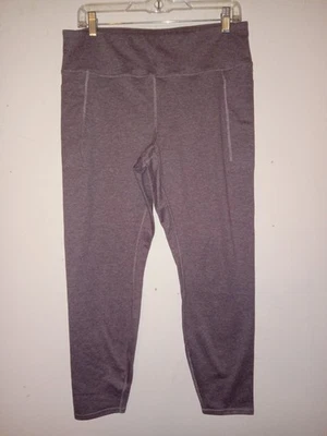 NWOT Jockey Women's Purple Leggings with Pockets Sz Large - Image 1 of 4