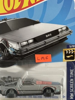 Hot Wheels Back To The Future Time Machine-Hover Mode 60/250 Screen Time New - Image 1 of 3