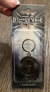Death Note Keychain shonen jump Anime Manga Movie ENGRAVED SKULL  - Picture 1 of 5