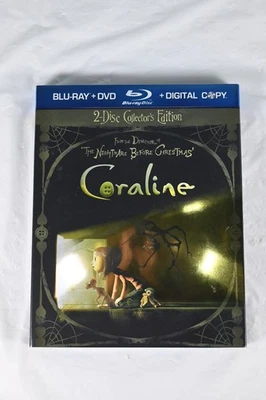 Coraline 2 диска коллекционное издание Blu-ray / DVD комбо - Изображение 1 из 4