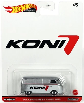 Autobús de panel Hot Wheels Volkswagen T1 serie Pop Culture - GRL20 NRFP 2020 gris Foto 1 de 4