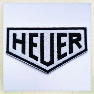 Heuer Tag Patch Sew On Iron on Watch F1 Formula 1 Porsche Carrera Cup Motorsport - Picture 1 of 4
