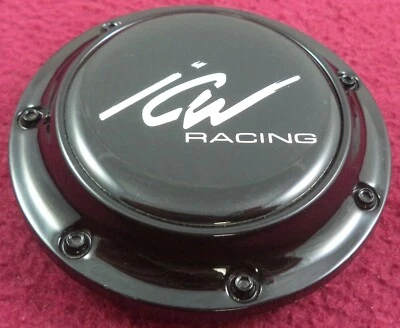 Центральный колпак колеса ICW Racing Wheels глянцевый черный на заказ No 316K70 (1) - Изображение 1 из 3