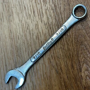 VINTAGE BUFFALO COMBINATION WRENCH ~ 7/16" ~ 12 POINT - Picture 1 of 5