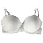 Primark Padded 34D Bra White Women&#39;s Moulded Underwired New