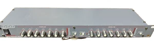 Rack Mount DOD 866 Series II 2 Channel Gated Compressor Limiter Tested/Working - Picture 1 of 5