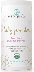 USDA Bio Babypuder Talkumfreies Staubpulver - Beruhigende Bio Pfeilwurzel - Bild 1 von 5