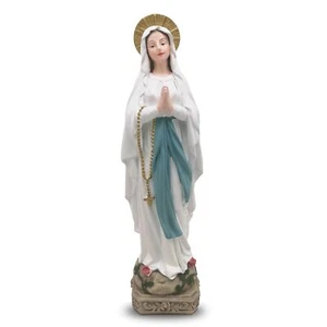 Our Lady of Lourdes Statue 11" - Blessed Virgin Mother Mary Figurine, Ideal f... - Picture 1 of 9