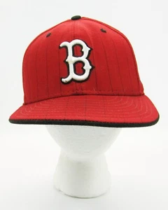 Boston Red Sox Wool, Fitted New Era 59FIFTY Baseball Cap Size 8 (64 cm) EUC - Picture 1 of 6