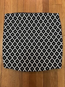 Schumacher Black & White 20 Inch Sq Pillow Covers-2 - Picture 1 of 12