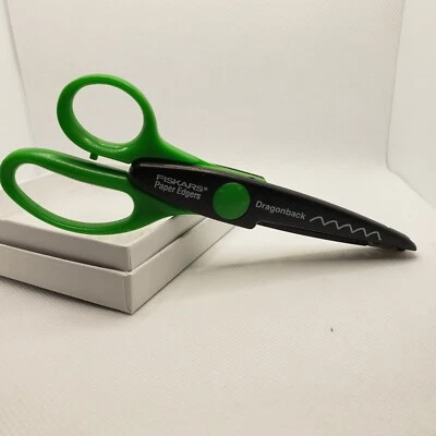 Fiskars Paper Edger Scissors -Dragonback- Scrapbooking Tools Paper Crafts - Image 1 of 4