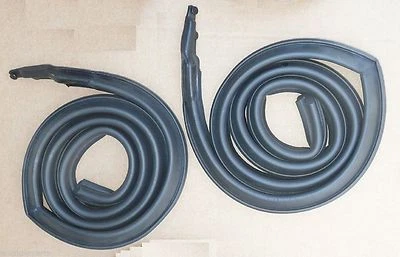 1969-72 Chevelle GTO Skylark 442 Weatherstrip Roof Rail  USA Rubber Seal - Image 1 of 2