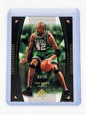 2003-04 SP Authentic Extra Limited #5 Vin Baker /25 Boston Celtics