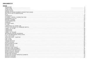 Tractor Service Parts Manual Fits SAME Tractor Explorer 75 T  - Picture 1 of 9