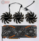 Ensemble de ventilateurs de refroidissement GPU noir Gigabyte GTX 1070 1080 Ti 75 mm