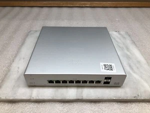 Cisco Meraki MS220-8P-HW 8-portowy gigabitowy przełącznik sieciowy PoE Ethernet 2xSFP - Zdjęcie 1 z 8