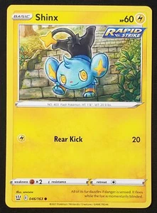 Shinx Pokémon TCG Sword & Shield - Battle Styles 046/163 Common Near Mint - Picture 1 of 2