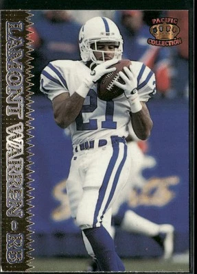 Lamont Warren 1995 Pacific #248 Indianapolis Colts - Image 1 of 2