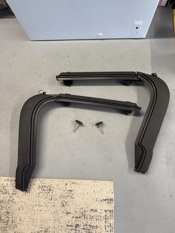 Jeep Wrangler TJ 97-06 OEM techo blando puerta envolvente con par de perillas derecha e izquierda Foto 1 de 1