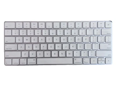 Apple A1644 MLA22LL Magic Keyboard White Works Great - Image 1 of 3