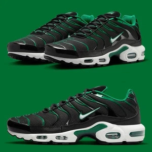 NIKE AIR MAX PLUS TN BLACK MALACHITE GREEN DM0032-009 HERREN SNEAKER VERSCHIEDENE GRÖßEN - Bild 1 von 5