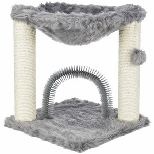 Poste Rascador Baza con cepillo, 50 cm, Gris - Imagen 1 de 1