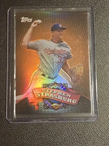 2010 Topps Chrome #BC-1 Stephen Strasburg Refractors (Target) - Picture 1 of 2