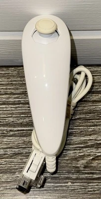 Controlador Nunchuck Blanco OEM Nintendo Wii PROBADO Foto 1 de 4