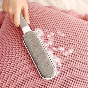 Depiladora para mascotas de doble cara - Cepillo de pelusa adhesivo electrostático manual gato, limpio - Imagen 1 de 10
