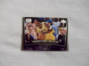 1998-99 UPPER DECK GIOCO DATATO #75 KOBE BRYANT LOS ANGELES LAKERS - Foto 1 di 2