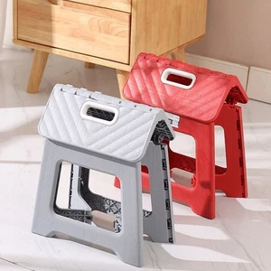 Lightweight Folding Stool Plastic Folding Chair Portable Fishing Stool - Picture 1 of 7