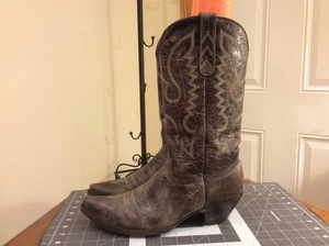 Old Gringo Yippie Ki Yay graue Cowgirl-Stiefel – Damengröße 8,5B – hergestellt in Mexiko - Bild 1 von 11