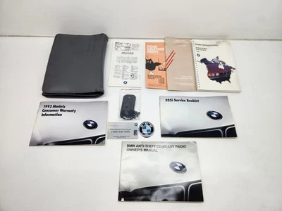 BMW 325i 1992 libro de servicio manual del propietario parcial Foto 1 de 4