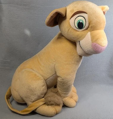 Vintage Disney Lion King Nala Plush Stuffed Animal Hasbro 2002 Large 22" Toy Cub - Image 1 of 4