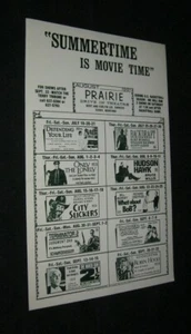 Orig Terry Montana WHAT ABOUT BOB? Backdraft TERMINATOR Naked Gun CITY SLICKERS - Picture 1 of 1