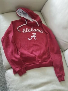 Alabama Crimson Tide Hoodie Women’s Small Maroon sewn letters sweatshirt - Picture 1 of 8