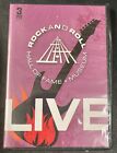 Time Life Rock and Roll Hall of Fame Museum Live 3 Disc DVD(brand New)