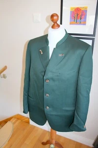 Trachten Anzug , Grün, Gr. 52 / 54, Euringer Modell, Echthornknöpfe, Stickerei - Bild 1 von 19
