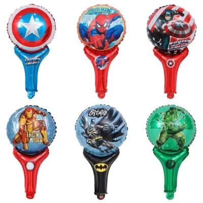 Avengers Superheros Balloon Hand-Held 5pcs or 10pcs Lolly/Gift Bag 1st Choice  - image 1 of 4