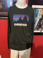 Black Patagonia Long Sleeve Shirt Size Medium