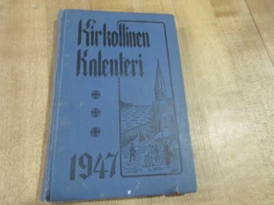 Kirkollinen Kalenteri Hancock Michigan in Finnish Hardcover  1947 - Image 1 of 4