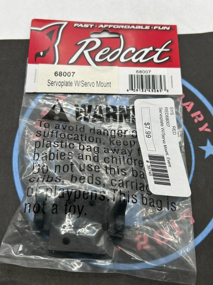 RedCat Racing 68007. Servoplate W/Servo Mount - Image 1 of 1
